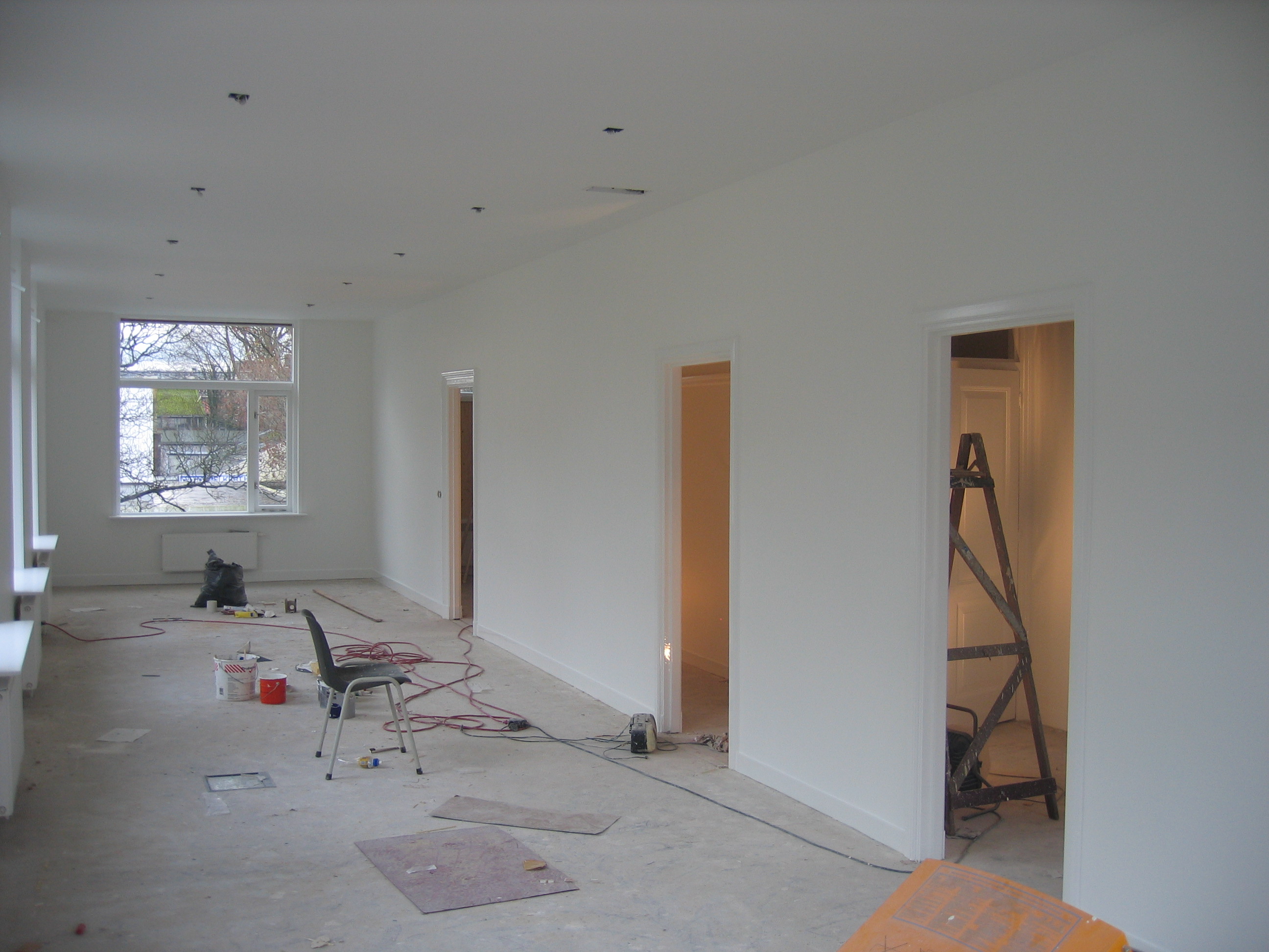 Fluwelensingel, Gouda; schilderwerk 