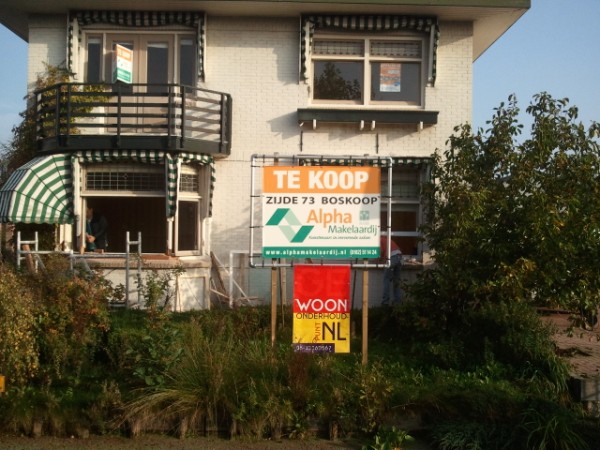 Erkerrenovatie en kozijnherstel Zijde te Boskoop