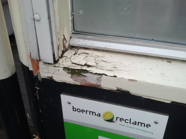 Houtrot herstel project Fluwelensingel Gouda